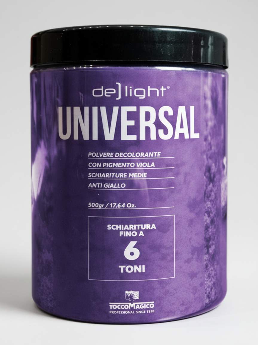 ToccoMagico De Light Universal Polvere Decolorante con Pigmento Viola - MMI Hair Lab