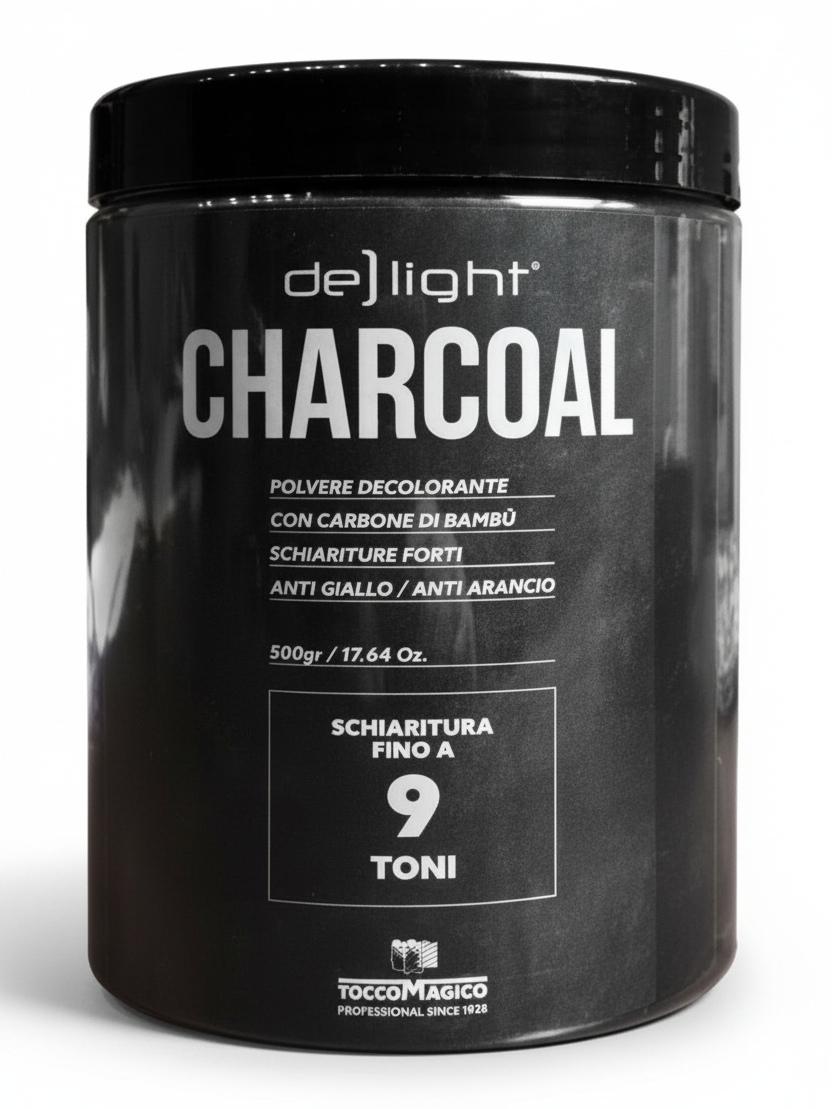 ToccoMagico De Light Charcoal Polvere Decolorante con Carbone Bambù - MMI Hair Lab