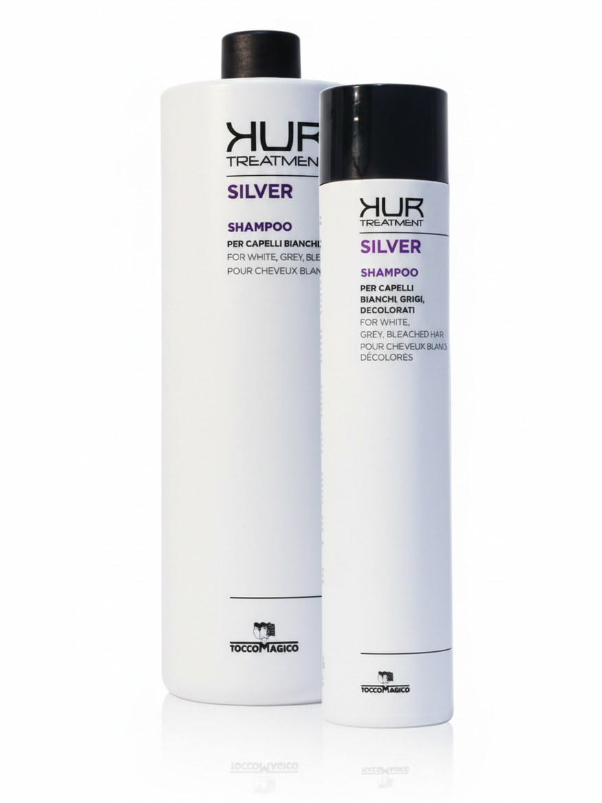ToccoMagico Silver Shampoo Antigiallo Capelli Bianchi e Grigi - MMI Hair Lab