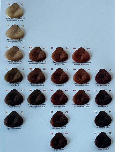 ToccoMagico Color-ton Blister 6 pz Tintura Vegetale Bassa Ammoniaca - MMI Hair Lab