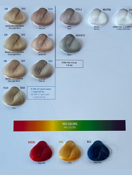 ToccoMagico Color-ton Blister 6 pz Tintura Vegetale Bassa Ammoniaca - MMI Hair Lab
