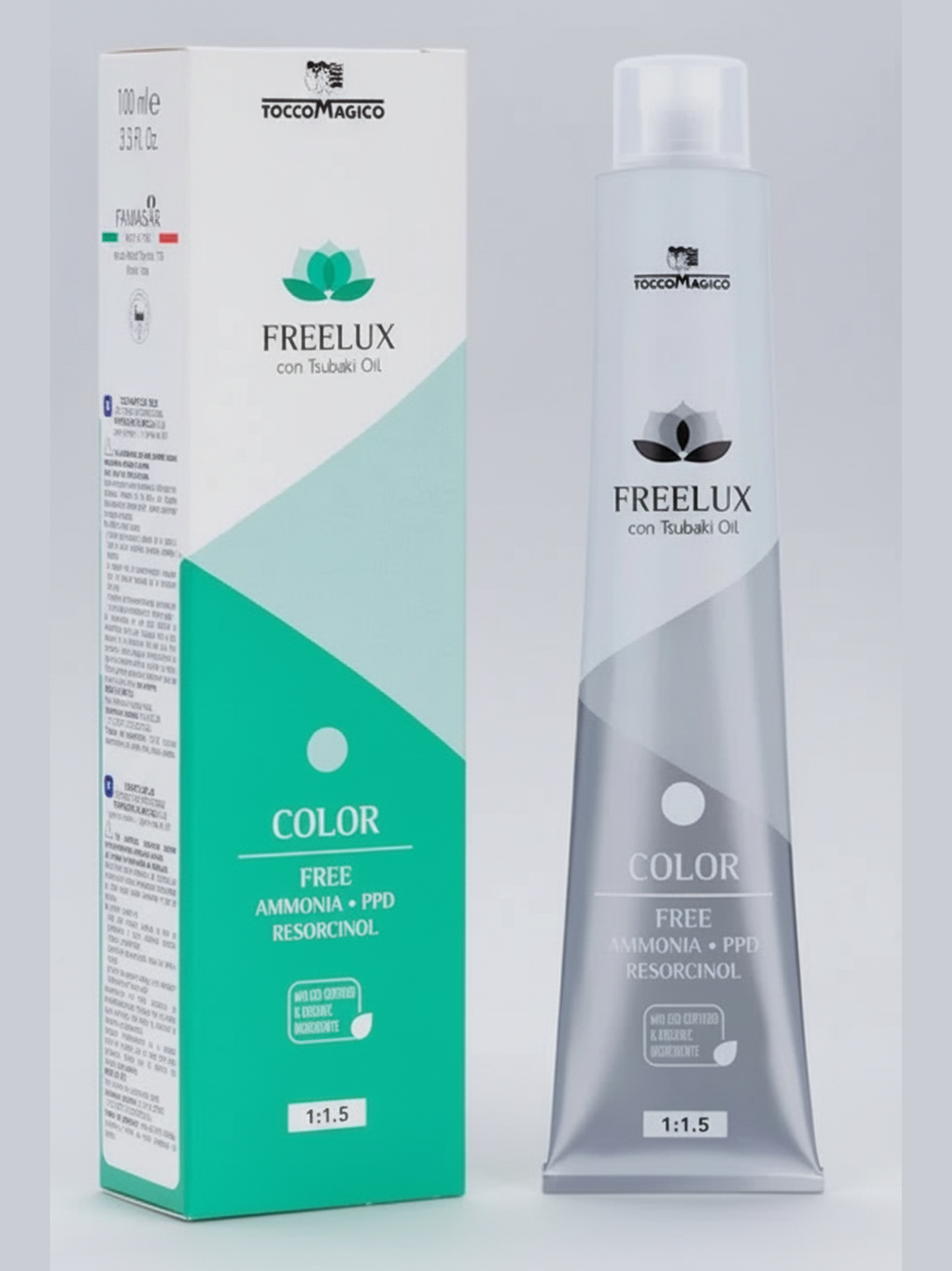 ToccoMagico Freelux Color Blister 6 pz Tinta Senza Ammoniaca con Tsubaki - MMI Hair Lab